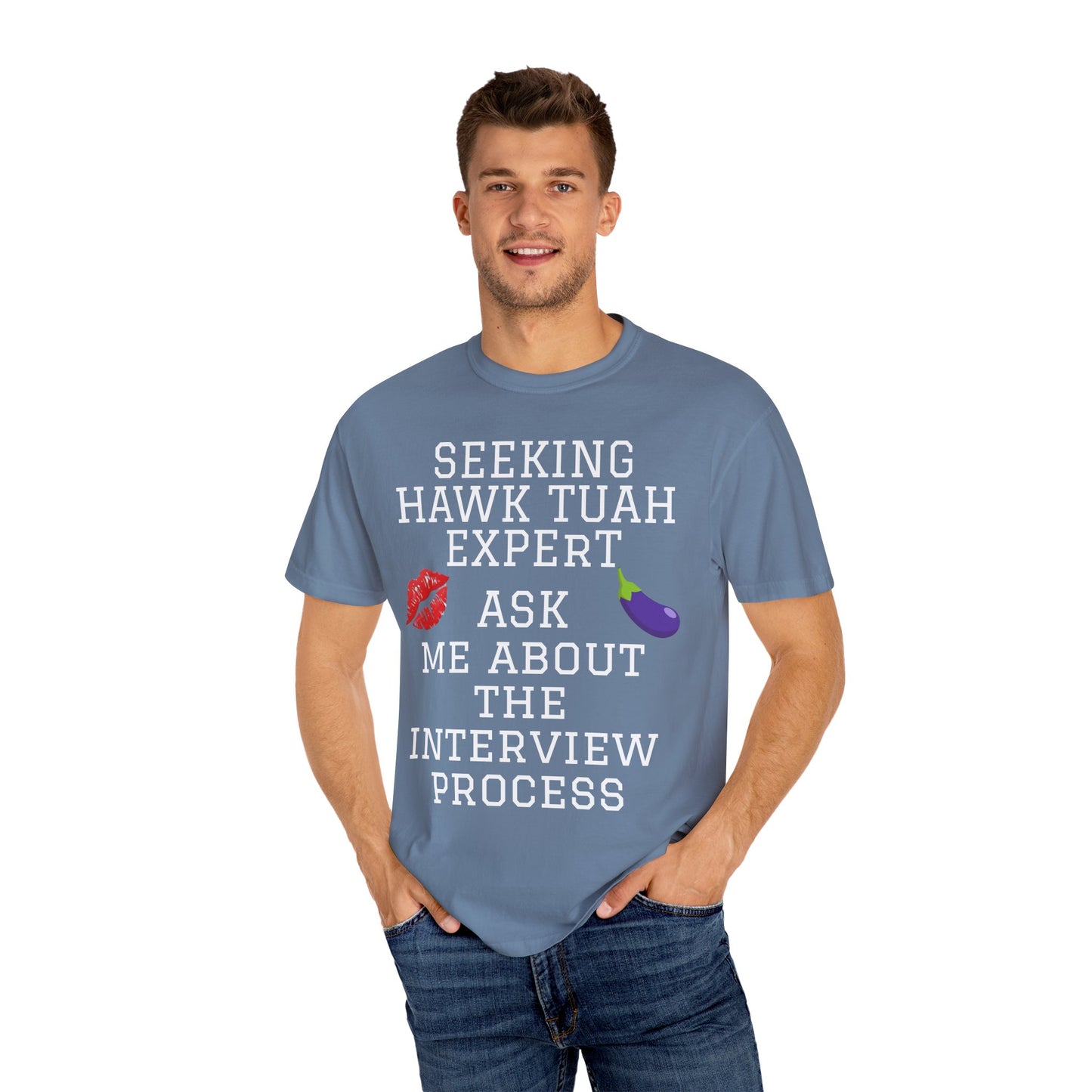 Hawk Tuah emoji shirt