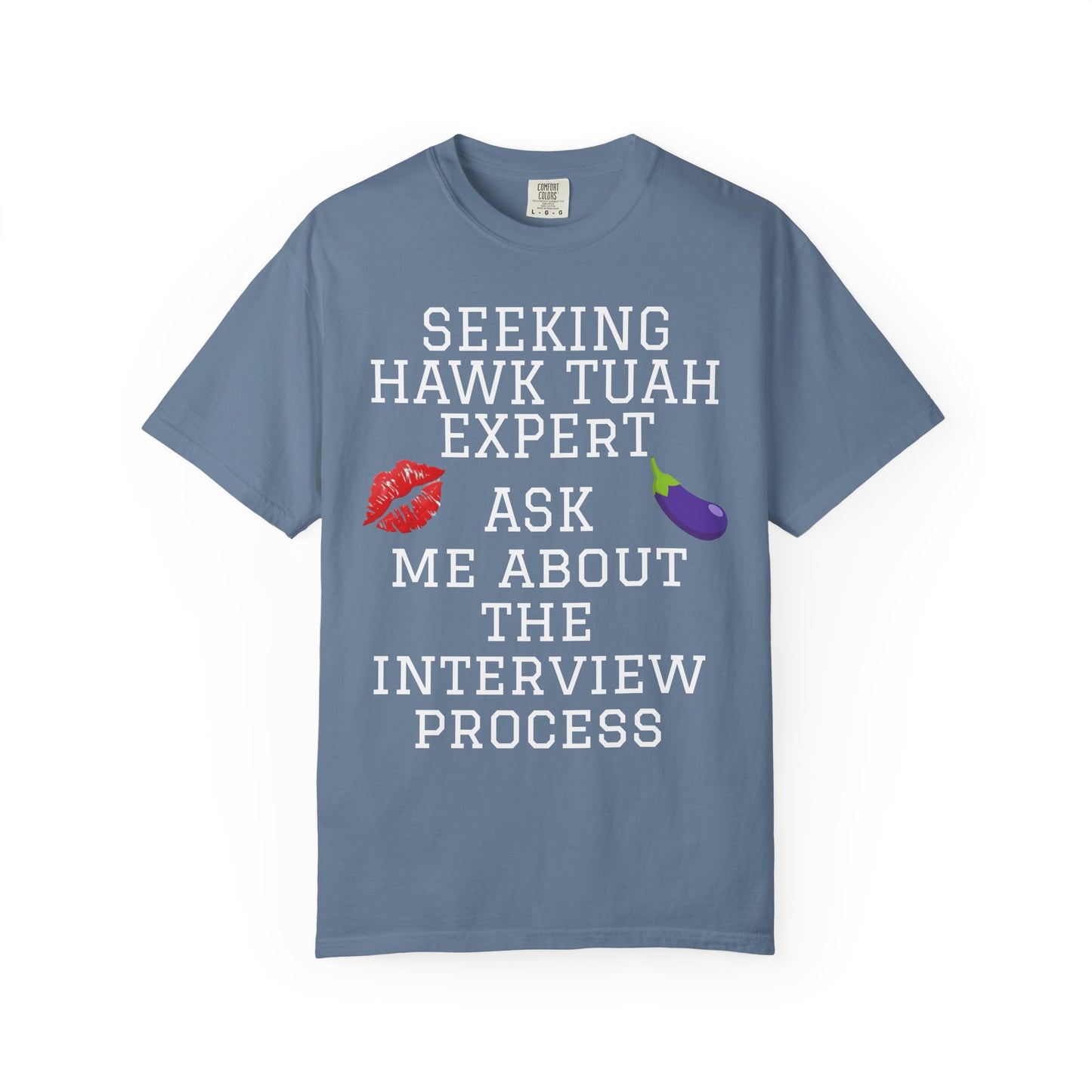 Hawk Tuah emoji shirt