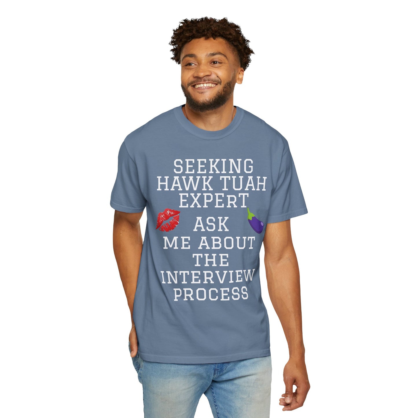 Hawk Tuah emoji shirt