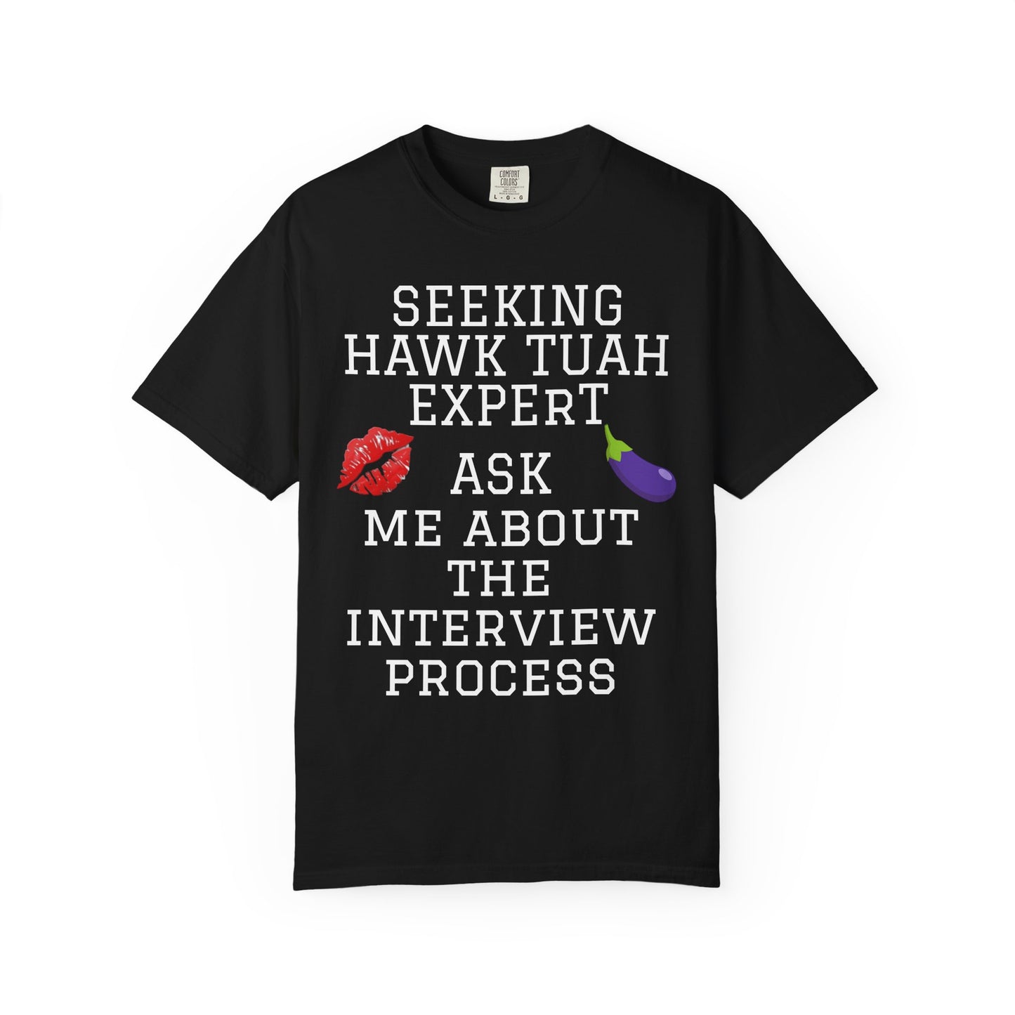 Hawk Tuah emoji shirt