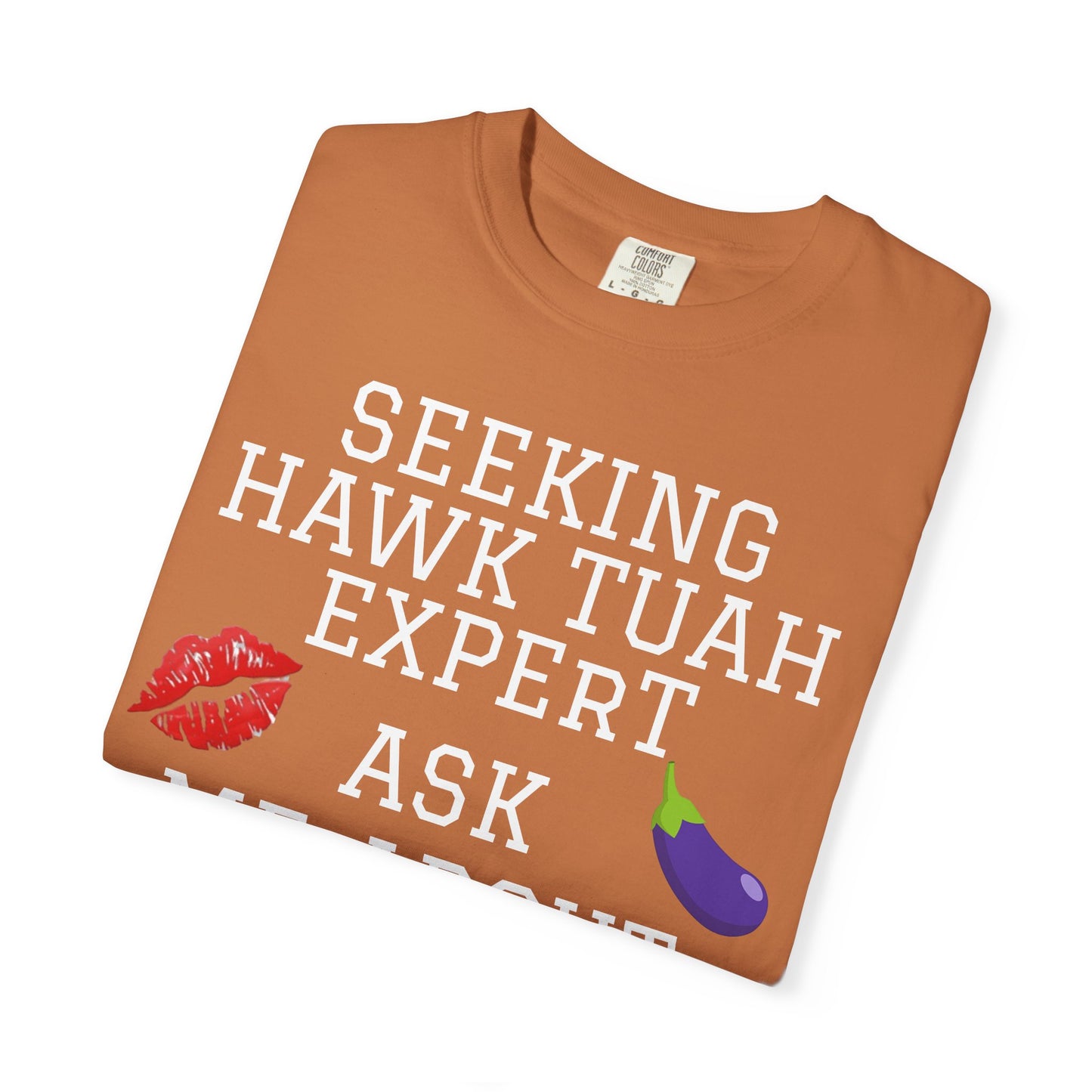 Hawk Tuah emoji shirt
