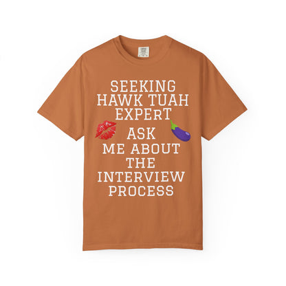 Hawk Tuah emoji shirt